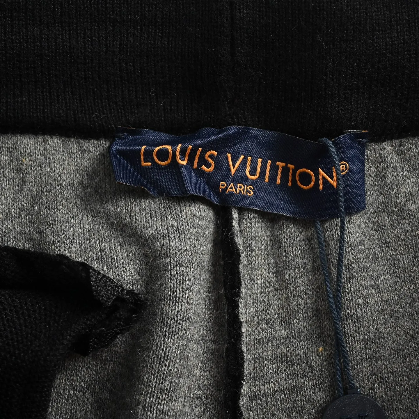 Louis Vuitton/Louis Vuitton jacquard threaded woolen legged trousers